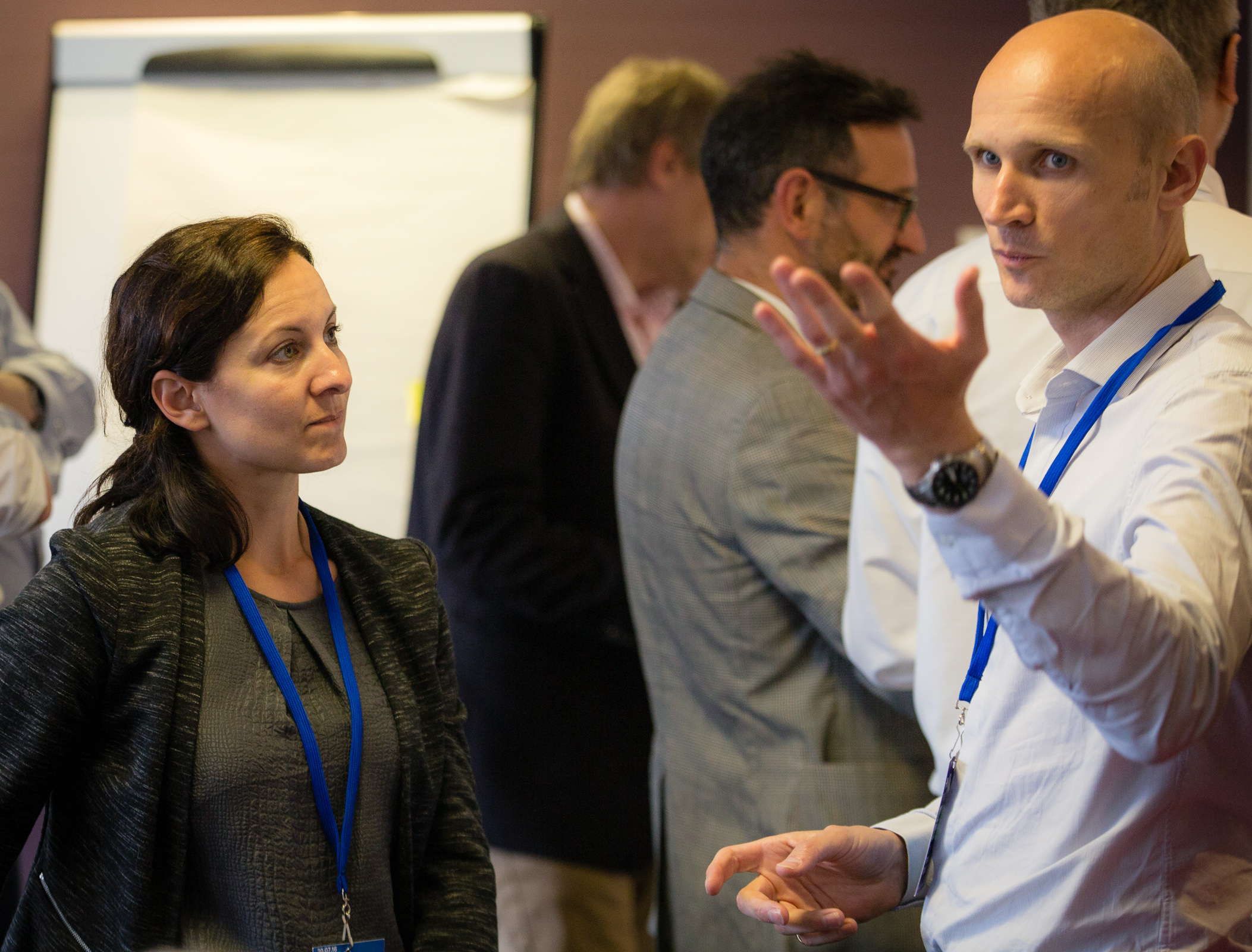 Holly talking during a breakout session at Transforming Together in Edinburgh