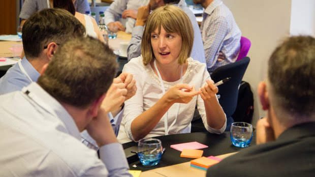 Delegates at a Transforming Together conference in a workshop